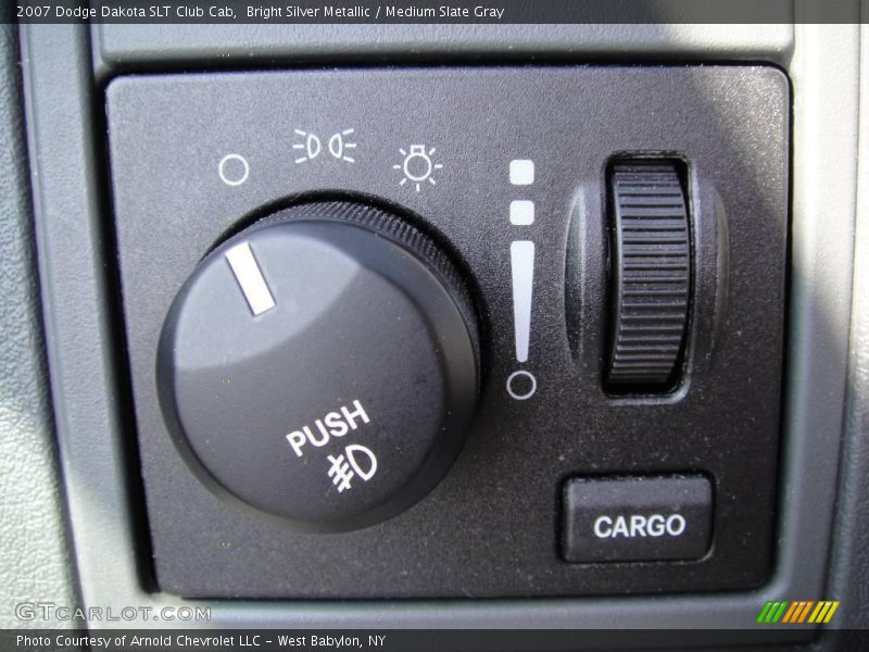 Bright Silver Metallic / Medium Slate Gray 2007 Dodge Dakota SLT Club Cab