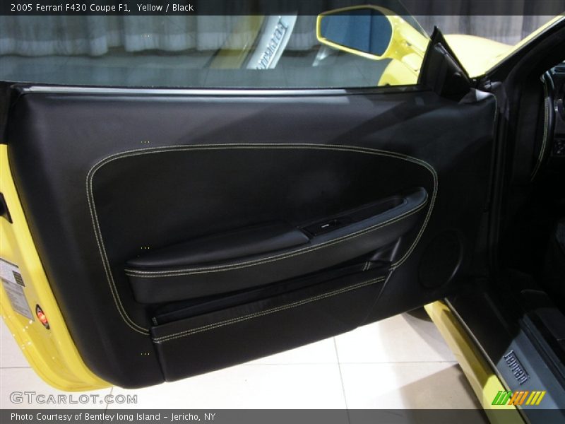 Yellow / Black 2005 Ferrari F430 Coupe F1