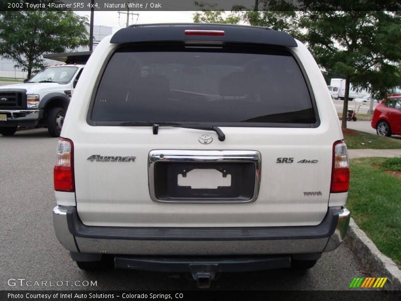 Natural White / Oak 2002 Toyota 4Runner SR5 4x4