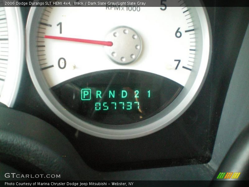 Black / Dark Slate Gray/Light Slate Gray 2006 Dodge Durango SLT HEMI 4x4