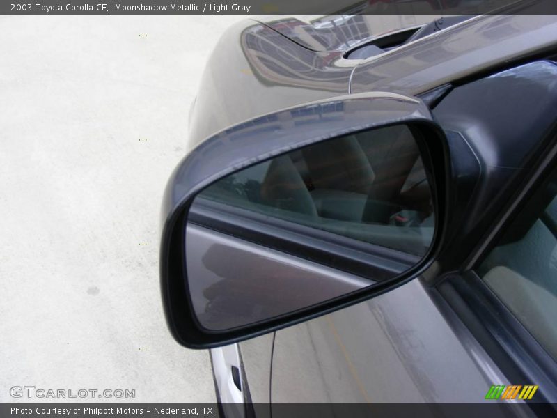 Moonshadow Metallic / Light Gray 2003 Toyota Corolla CE
