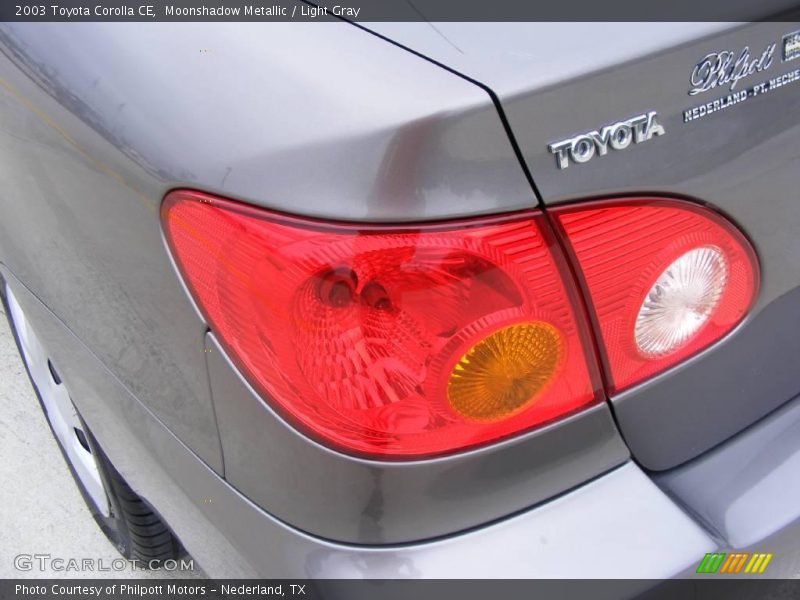 Moonshadow Metallic / Light Gray 2003 Toyota Corolla CE