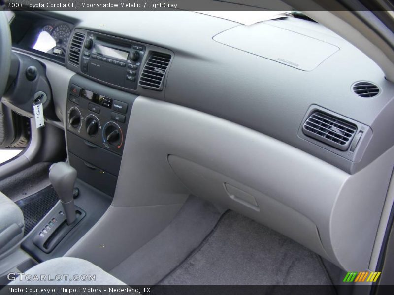 Moonshadow Metallic / Light Gray 2003 Toyota Corolla CE