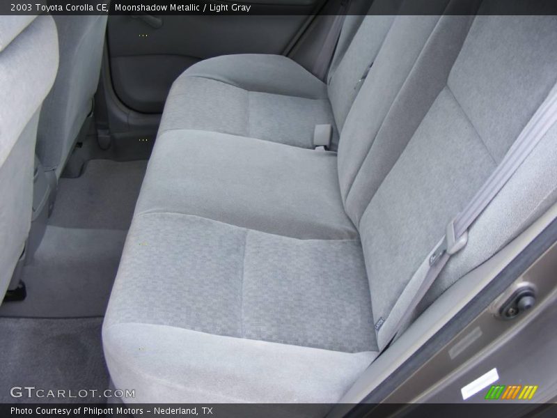 Moonshadow Metallic / Light Gray 2003 Toyota Corolla CE