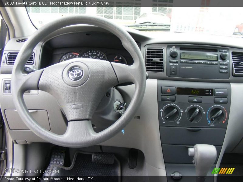 Moonshadow Metallic / Light Gray 2003 Toyota Corolla CE