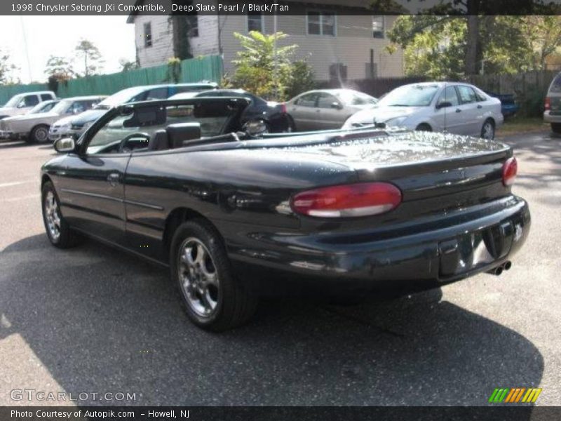 Deep Slate Pearl / Black/Tan 1998 Chrysler Sebring JXi Convertible