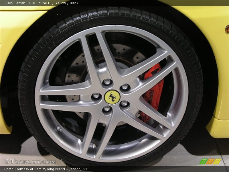 Yellow / Black 2005 Ferrari F430 Coupe F1