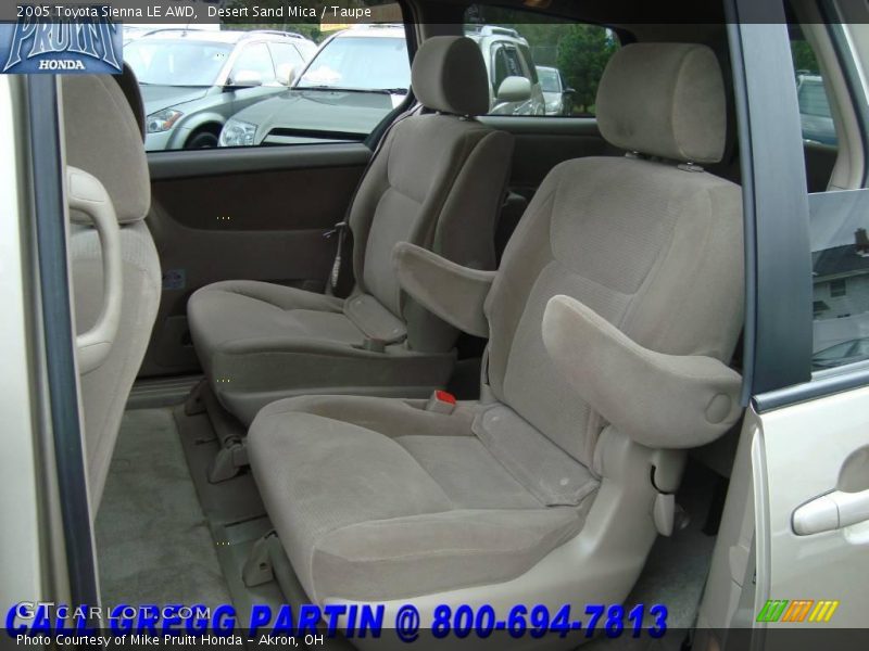 Desert Sand Mica / Taupe 2005 Toyota Sienna LE AWD