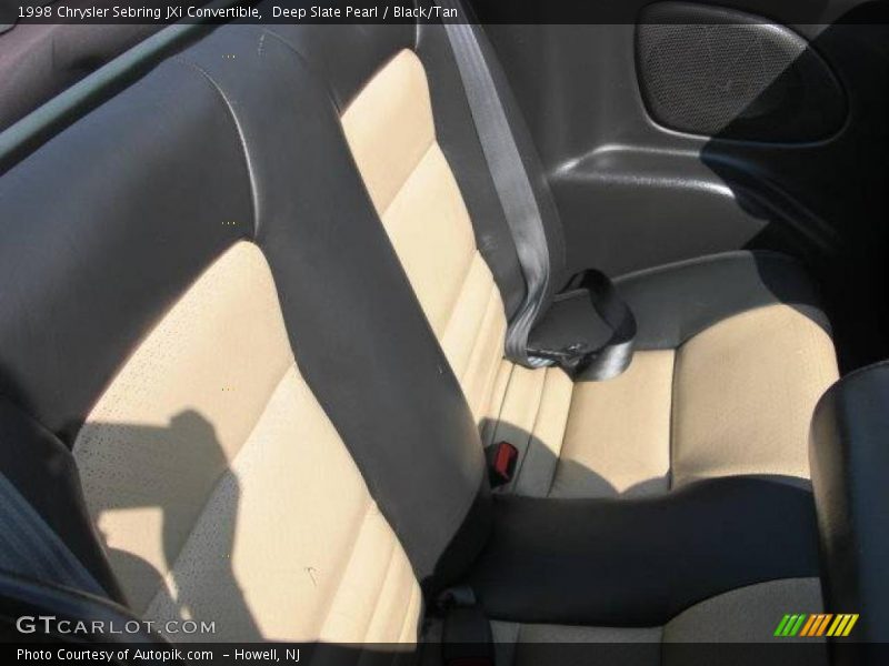 Deep Slate Pearl / Black/Tan 1998 Chrysler Sebring JXi Convertible