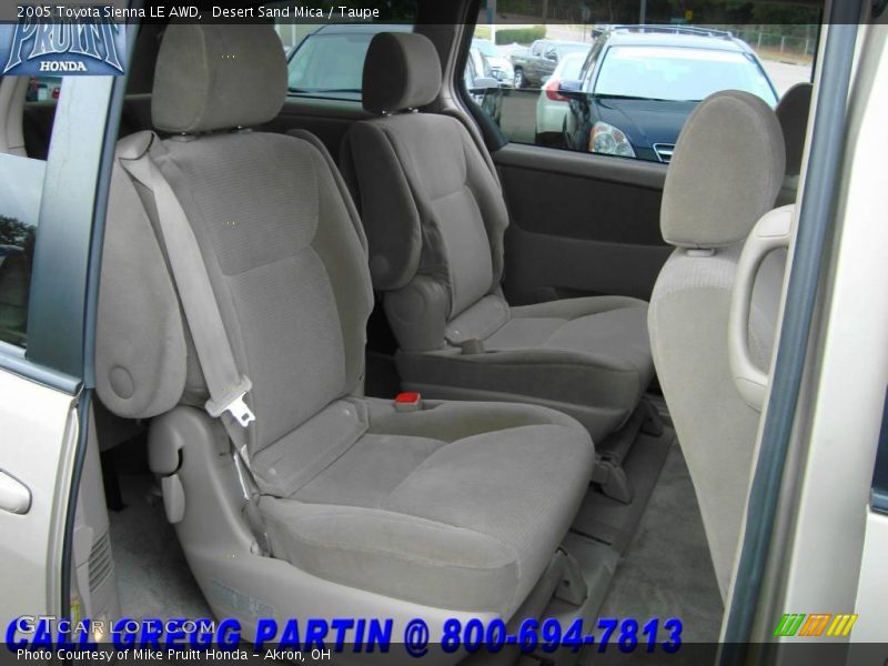 Desert Sand Mica / Taupe 2005 Toyota Sienna LE AWD