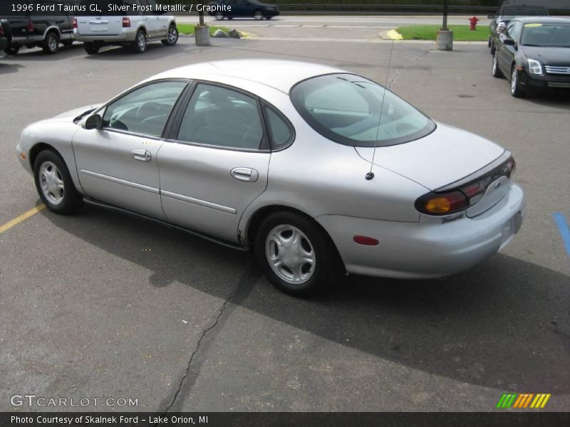 Silver Frost Metallic / Graphite 1996 Ford Taurus GL