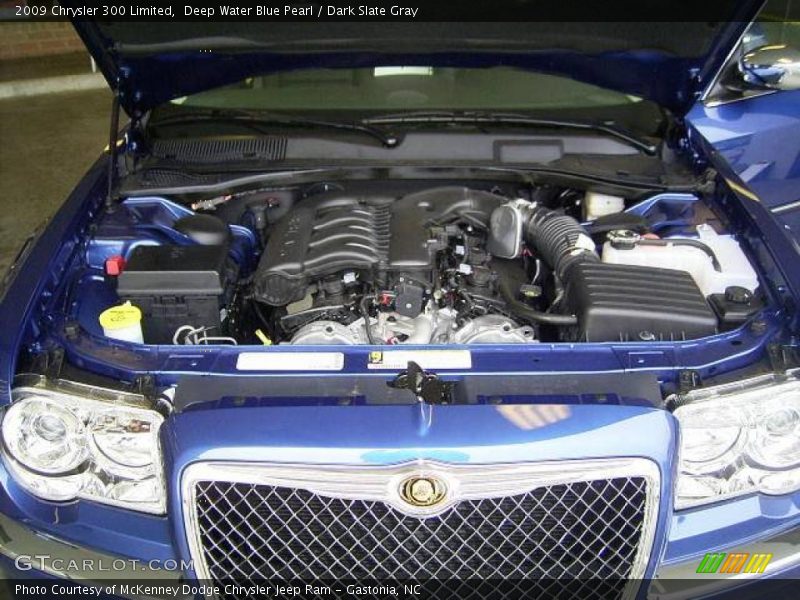 Deep Water Blue Pearl / Dark Slate Gray 2009 Chrysler 300 Limited