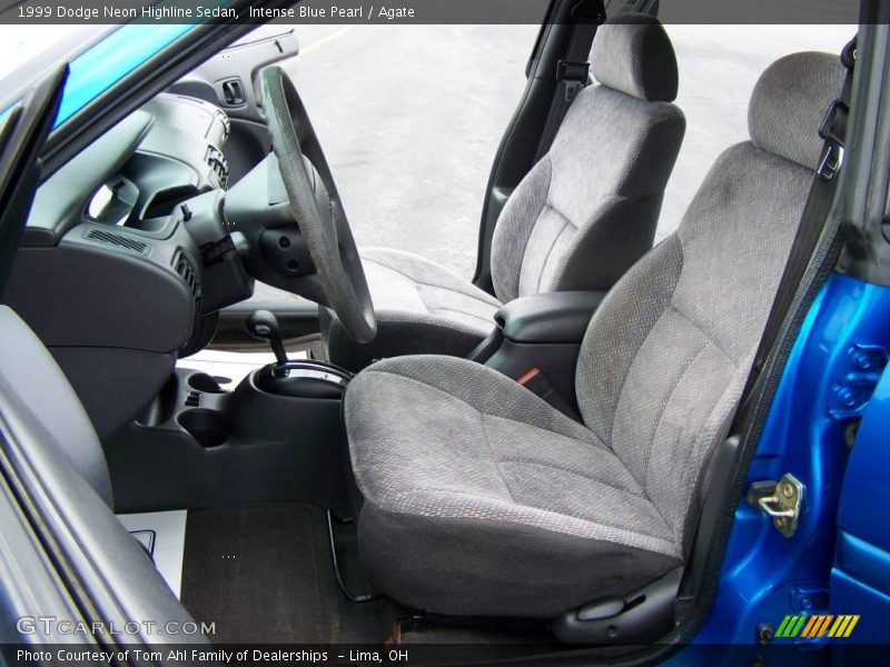 Intense Blue Pearl / Agate 1999 Dodge Neon Highline Sedan