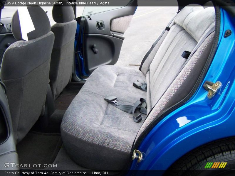 Intense Blue Pearl / Agate 1999 Dodge Neon Highline Sedan