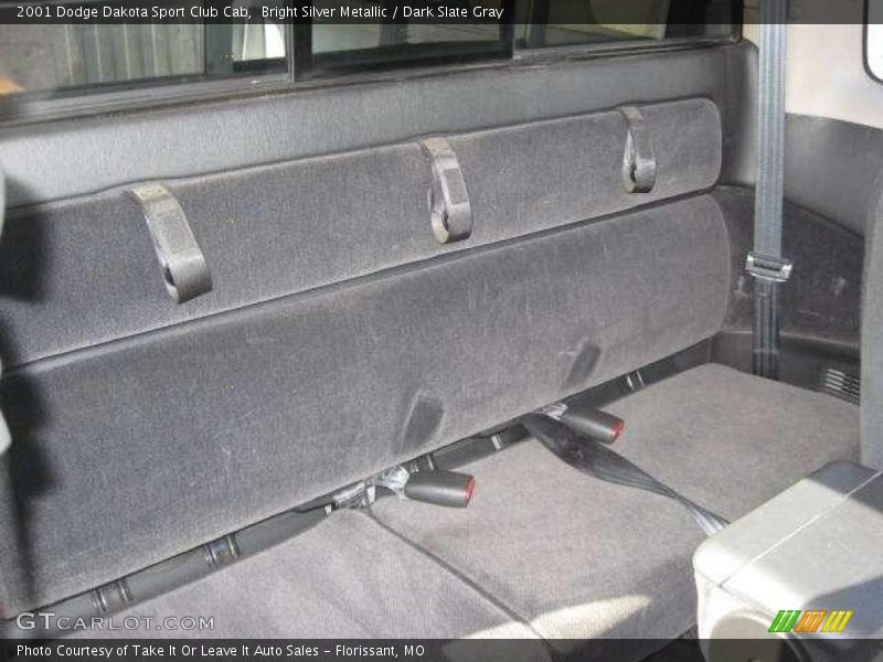Bright Silver Metallic / Dark Slate Gray 2001 Dodge Dakota Sport Club Cab