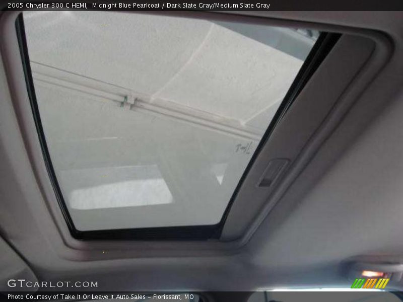 Midnight Blue Pearlcoat / Dark Slate Gray/Medium Slate Gray 2005 Chrysler 300 C HEMI