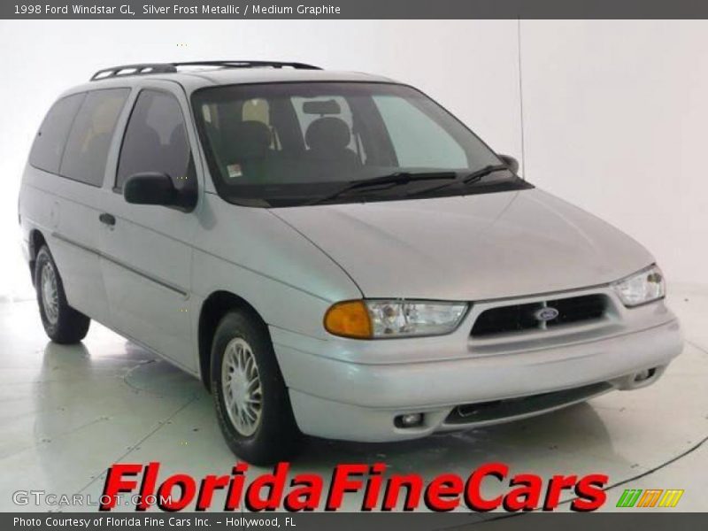 Silver Frost Metallic / Medium Graphite 1998 Ford Windstar GL