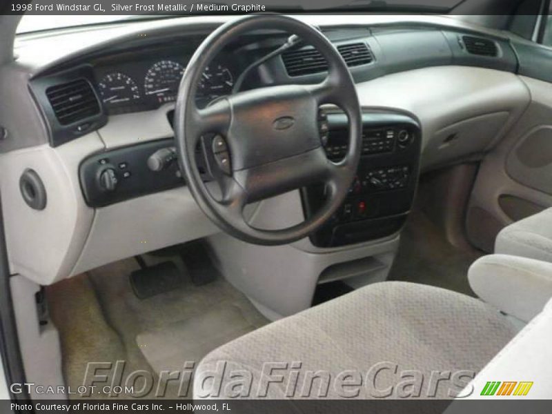 Silver Frost Metallic / Medium Graphite 1998 Ford Windstar GL