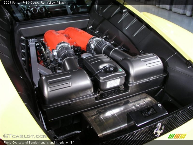 Yellow / Black 2005 Ferrari F430 Coupe F1