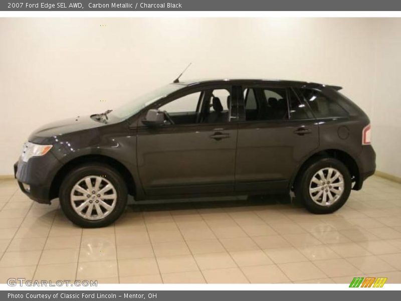 Carbon Metallic / Charcoal Black 2007 Ford Edge SEL AWD