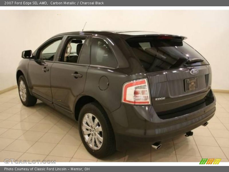 Carbon Metallic / Charcoal Black 2007 Ford Edge SEL AWD