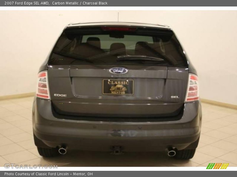 Carbon Metallic / Charcoal Black 2007 Ford Edge SEL AWD