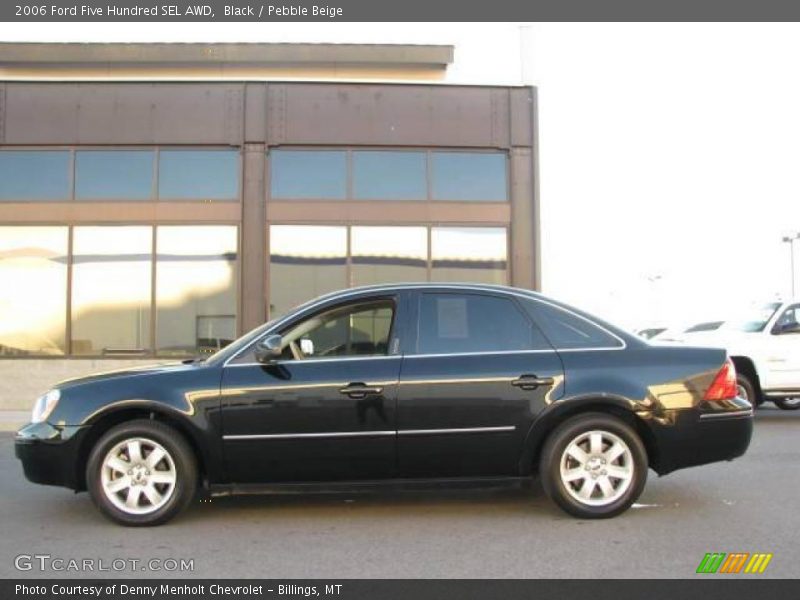 Black / Pebble Beige 2006 Ford Five Hundred SEL AWD