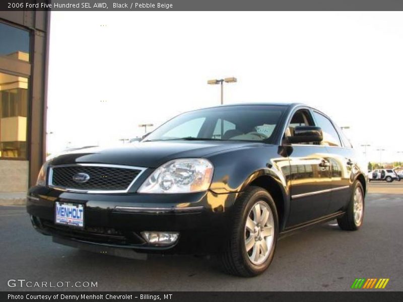 Black / Pebble Beige 2006 Ford Five Hundred SEL AWD