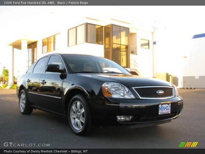 Black / Pebble Beige 2006 Ford Five Hundred SEL AWD