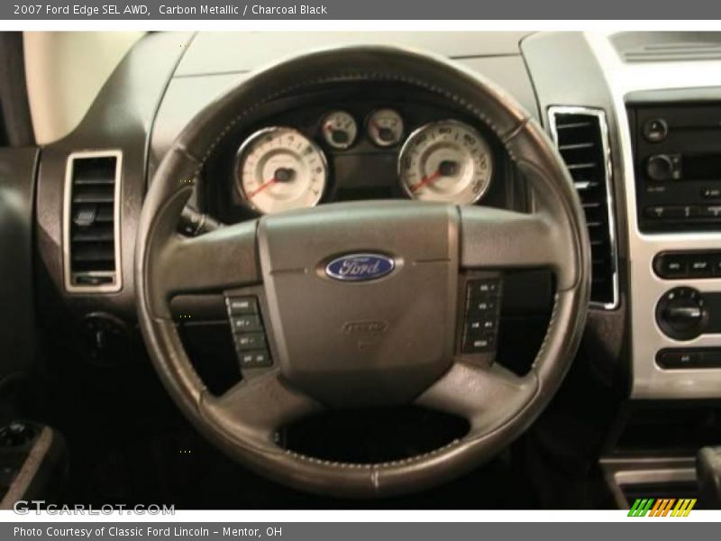 Carbon Metallic / Charcoal Black 2007 Ford Edge SEL AWD