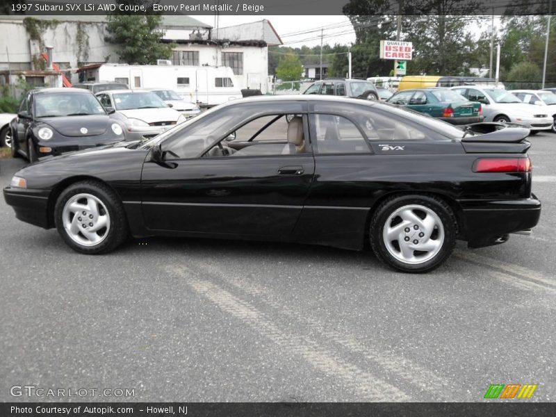 Ebony Pearl Metallic / Beige 1997 Subaru SVX LSi AWD Coupe
