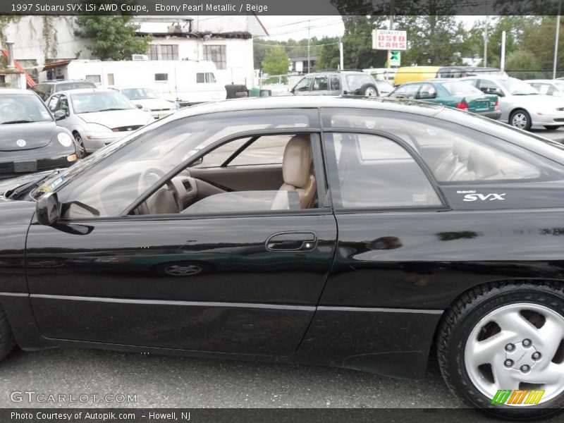 Ebony Pearl Metallic / Beige 1997 Subaru SVX LSi AWD Coupe