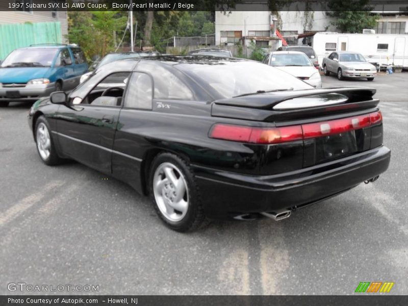 Ebony Pearl Metallic / Beige 1997 Subaru SVX LSi AWD Coupe