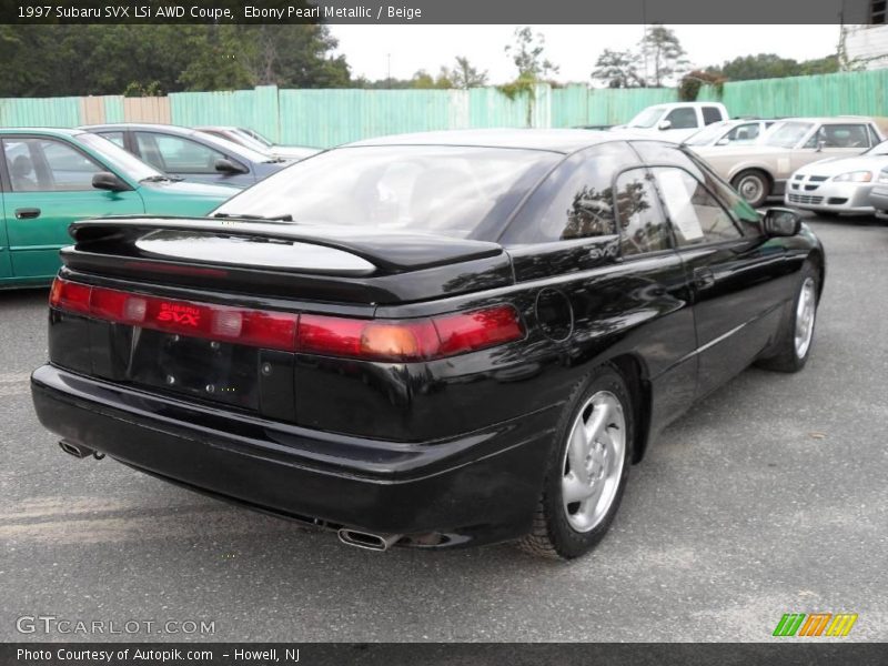 Ebony Pearl Metallic / Beige 1997 Subaru SVX LSi AWD Coupe