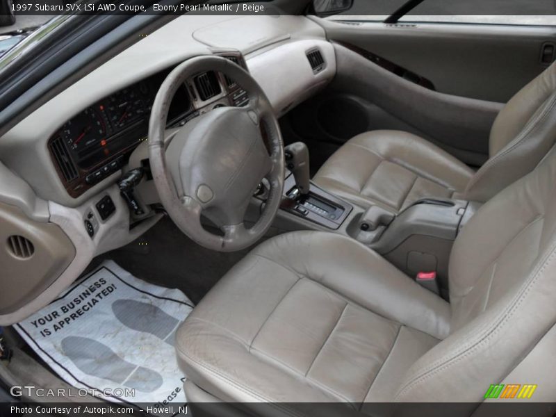 Ebony Pearl Metallic / Beige 1997 Subaru SVX LSi AWD Coupe