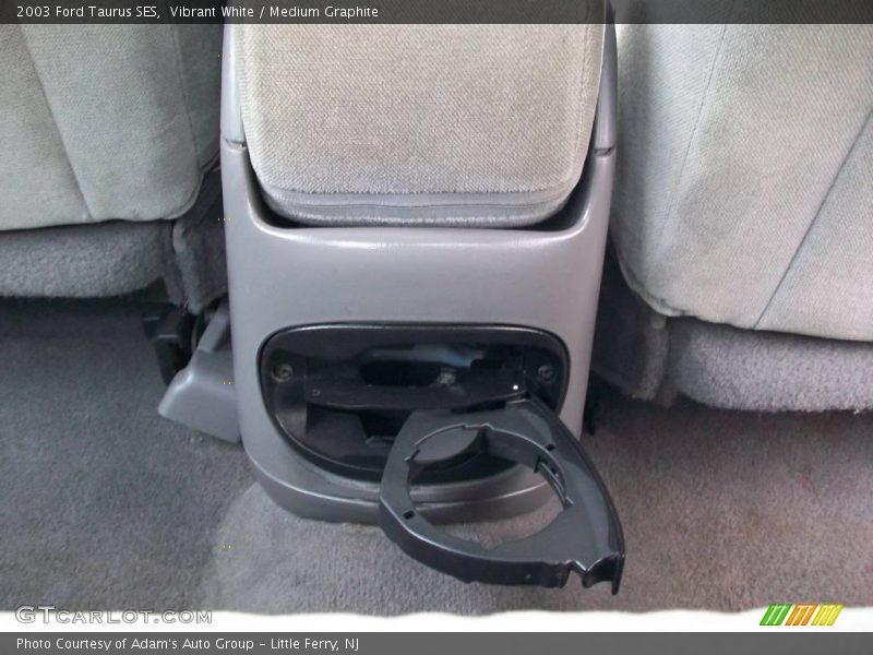 Vibrant White / Medium Graphite 2003 Ford Taurus SES