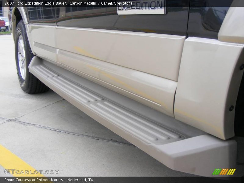 Carbon Metallic / Camel/Grey Stone 2007 Ford Expedition Eddie Bauer