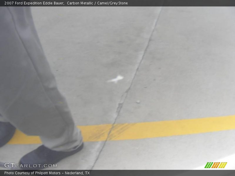 Carbon Metallic / Camel/Grey Stone 2007 Ford Expedition Eddie Bauer