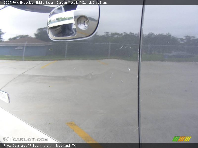 Carbon Metallic / Camel/Grey Stone 2007 Ford Expedition Eddie Bauer