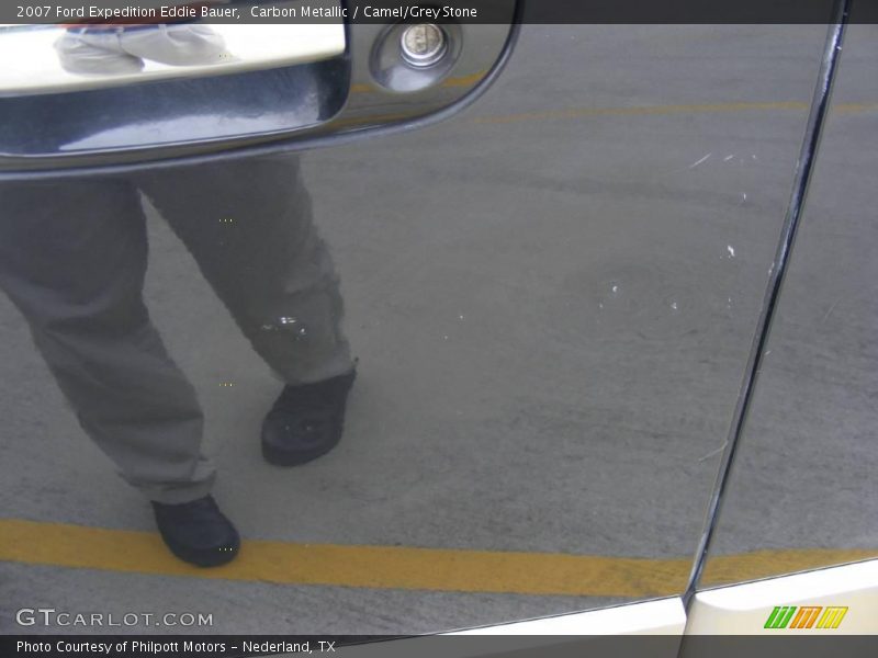 Carbon Metallic / Camel/Grey Stone 2007 Ford Expedition Eddie Bauer