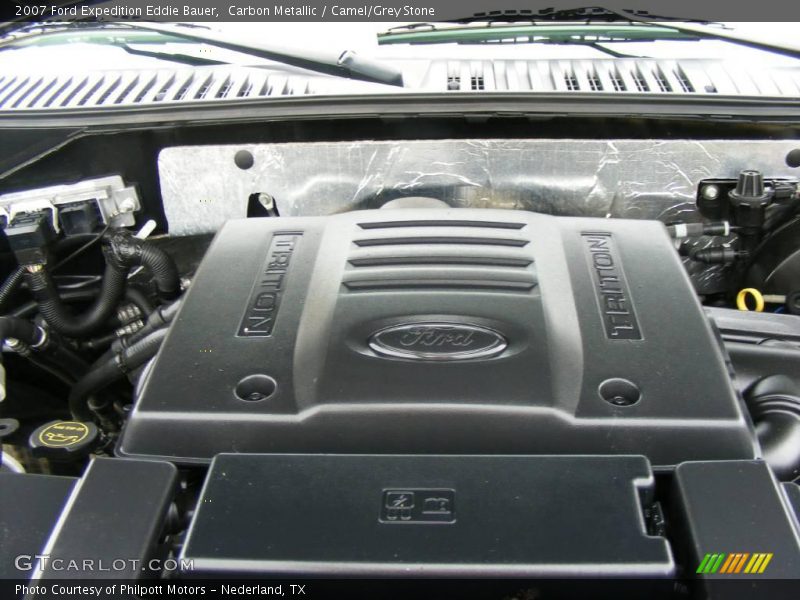 Carbon Metallic / Camel/Grey Stone 2007 Ford Expedition Eddie Bauer