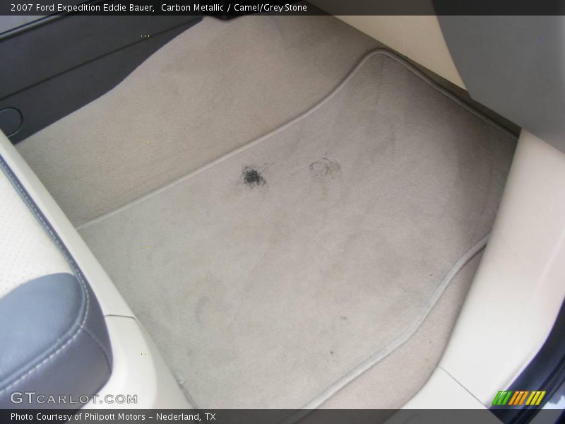 Carbon Metallic / Camel/Grey Stone 2007 Ford Expedition Eddie Bauer