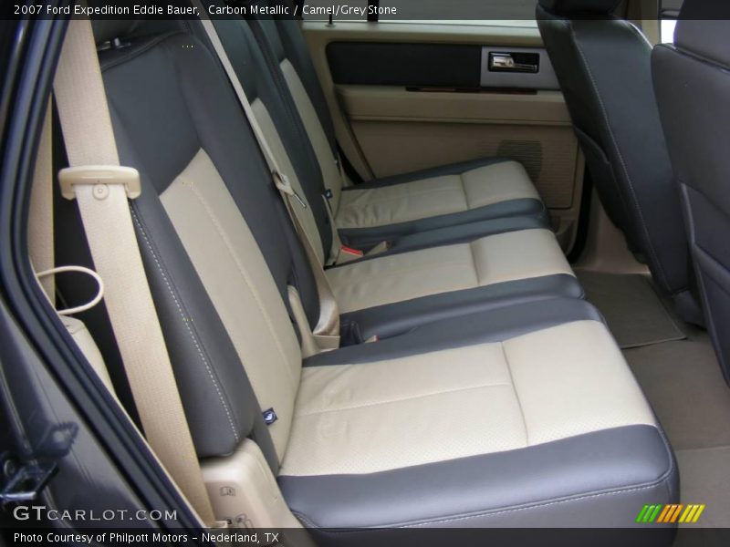 Carbon Metallic / Camel/Grey Stone 2007 Ford Expedition Eddie Bauer