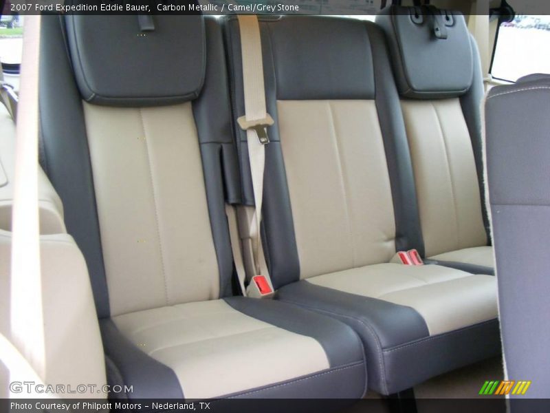 Carbon Metallic / Camel/Grey Stone 2007 Ford Expedition Eddie Bauer