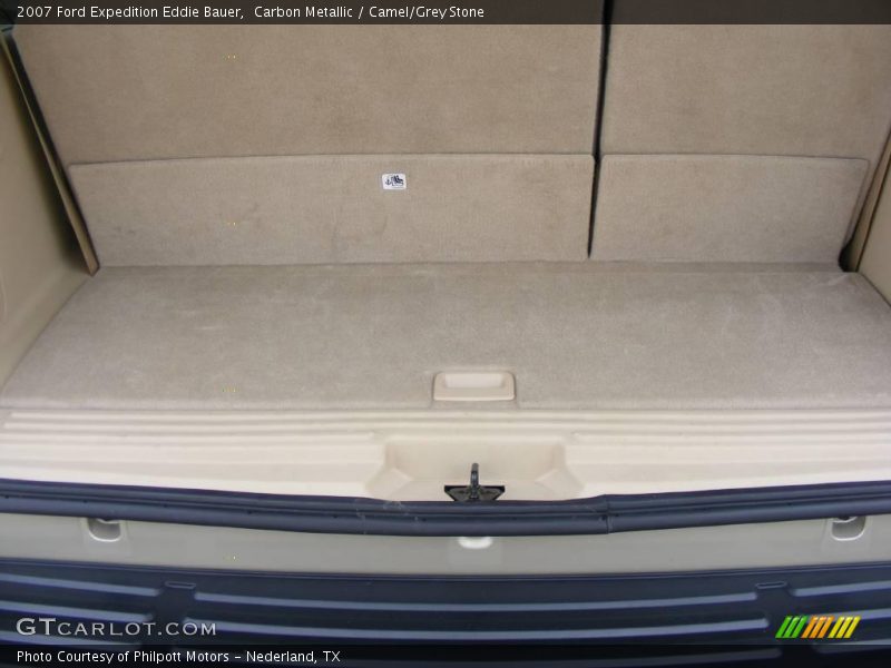 Carbon Metallic / Camel/Grey Stone 2007 Ford Expedition Eddie Bauer