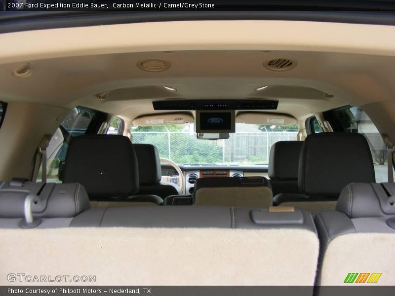 Carbon Metallic / Camel/Grey Stone 2007 Ford Expedition Eddie Bauer