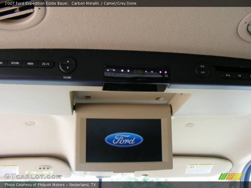 Carbon Metallic / Camel/Grey Stone 2007 Ford Expedition Eddie Bauer