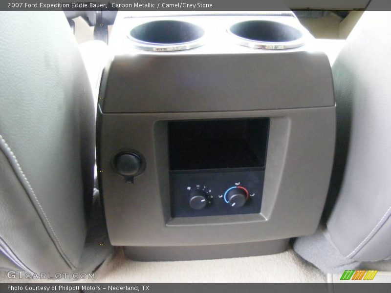 Carbon Metallic / Camel/Grey Stone 2007 Ford Expedition Eddie Bauer