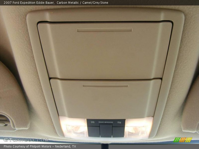 Carbon Metallic / Camel/Grey Stone 2007 Ford Expedition Eddie Bauer