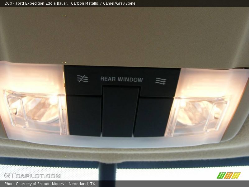 Carbon Metallic / Camel/Grey Stone 2007 Ford Expedition Eddie Bauer